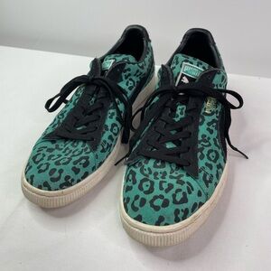 Puma Suede Animal Lace Up Sneakers Shoes Casual Size 11